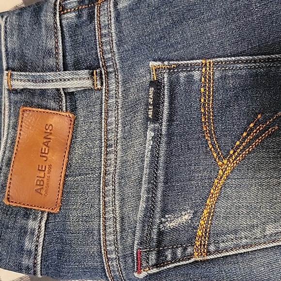 Able Slim Fit Distressed Jeans - Picture 6 of 10